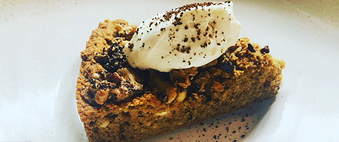 Gâteau streusel doux au café