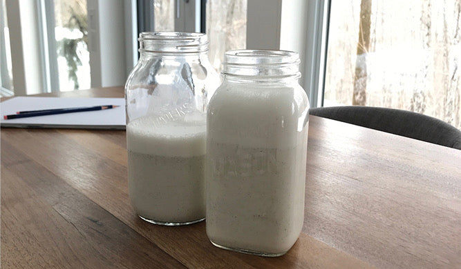 Lait de chanvre crémeux