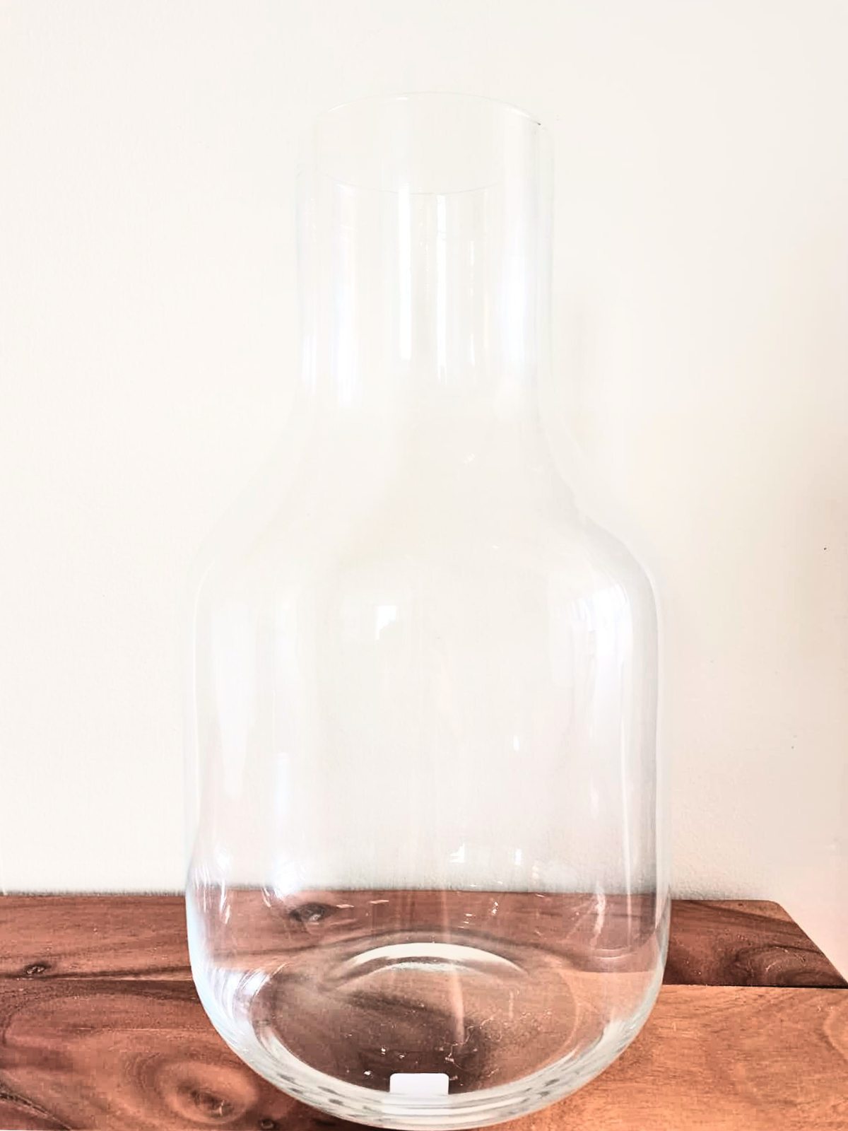 Accessoires _ Vase de verre arrondi