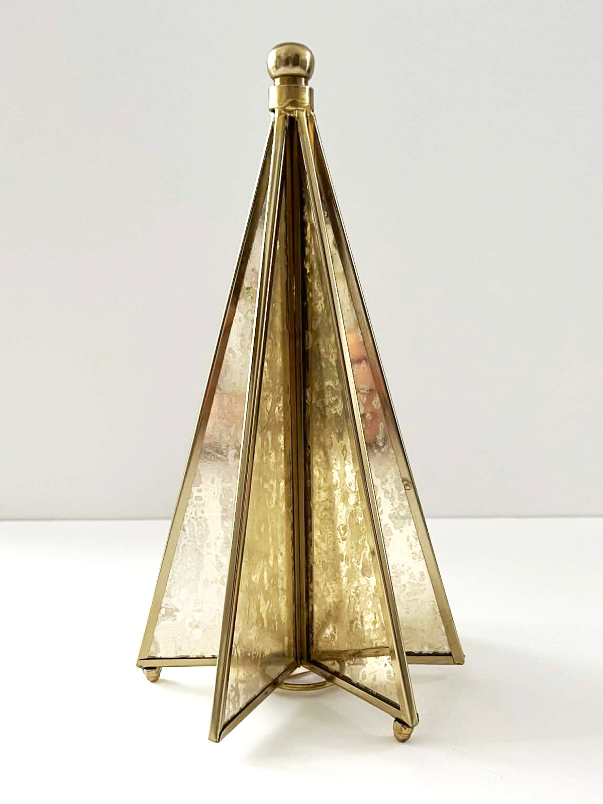 Christmas decorations - Small bronze Christmas tree