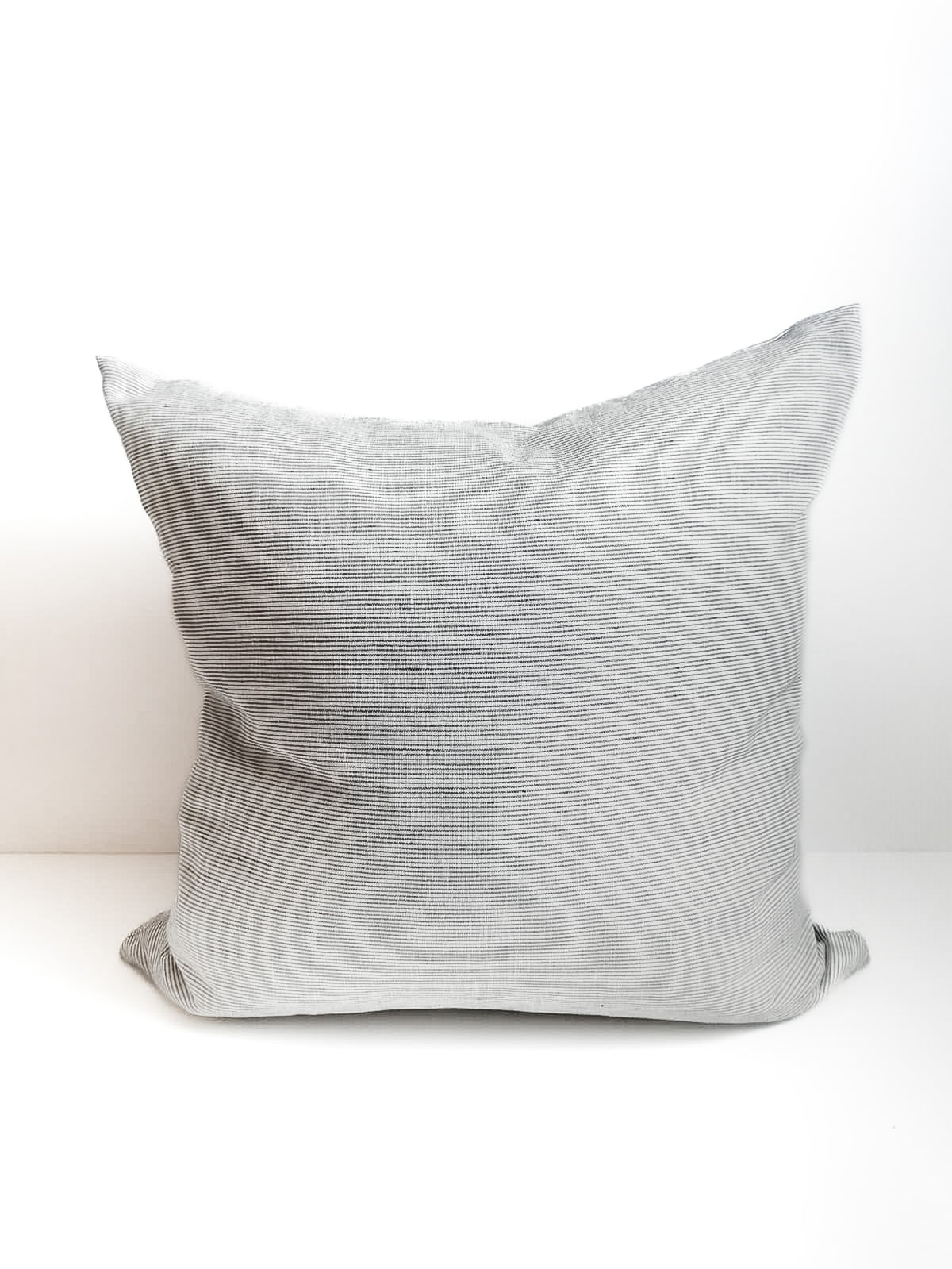 Cushion from Greece _ Beautiful fine blue striped