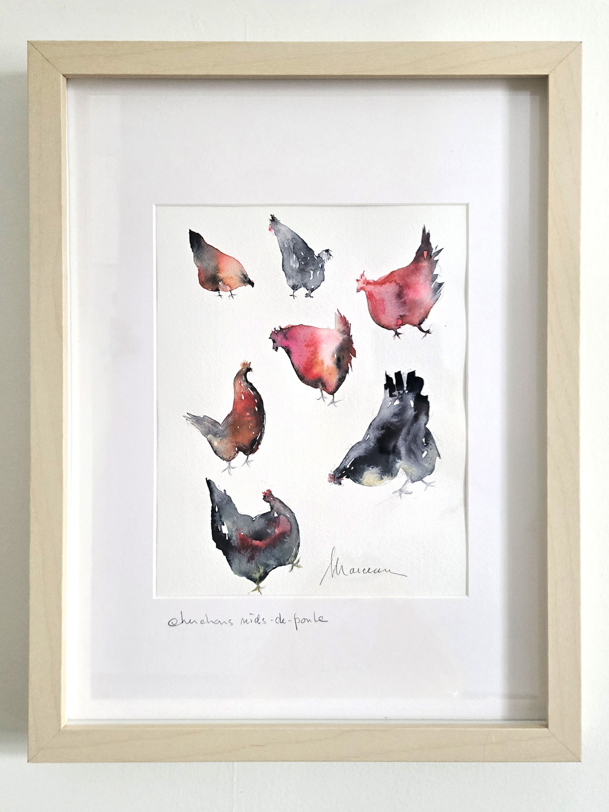 Art _ Lucie Marceau _Cherchons nids de poules