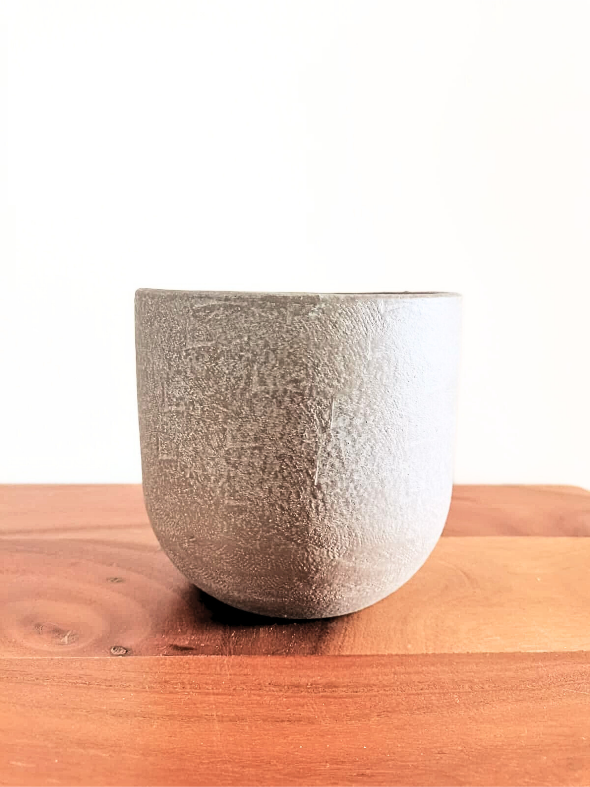 Accessoires _ Cache-pot taupe _ Petit