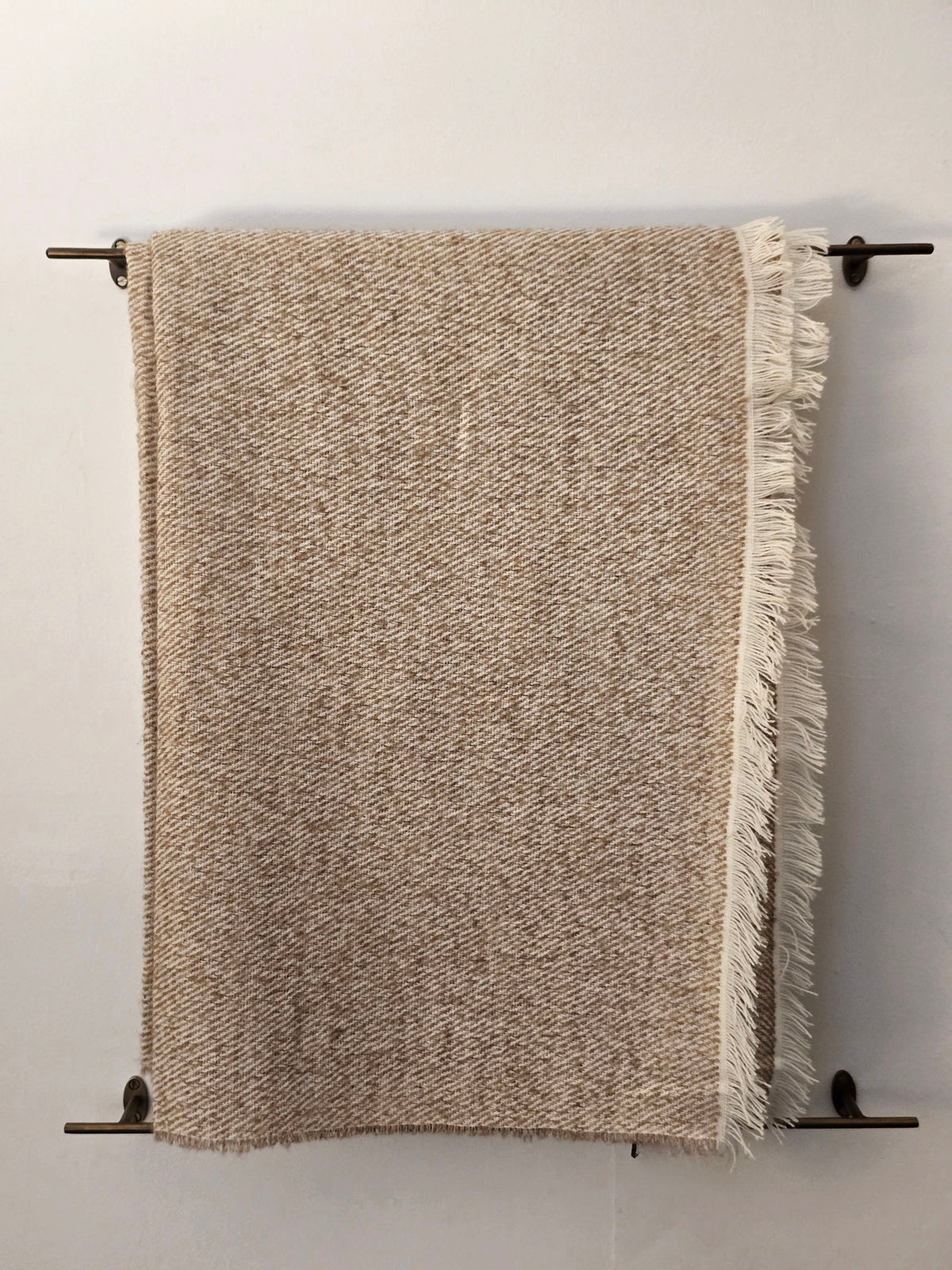 Home linen - Beige throw