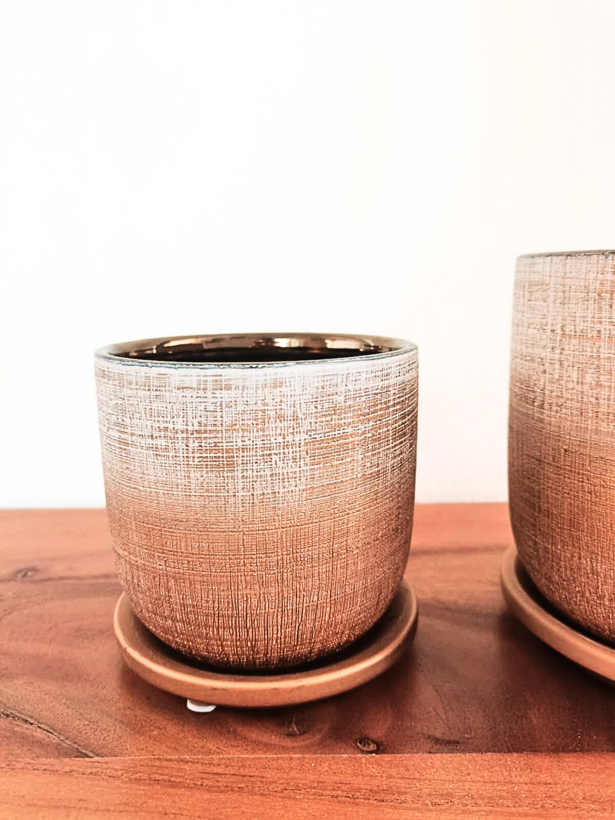 Accessoires _ Cache-pot tan _ Petit