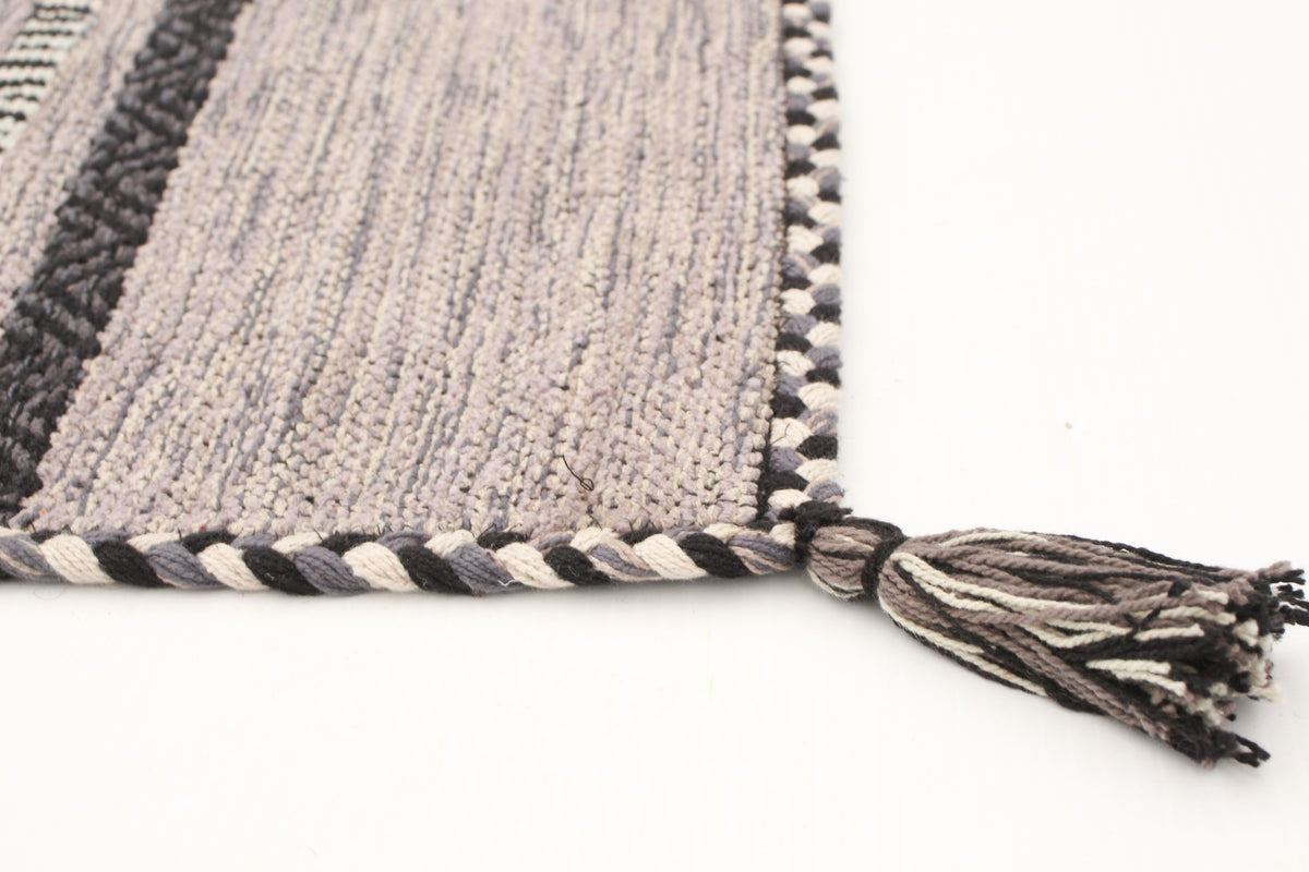Tapis _ Joli _ Arizona Gris-Noir (5' x 8')