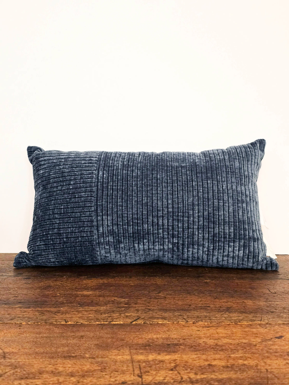Cushion - Petrol blue velvet