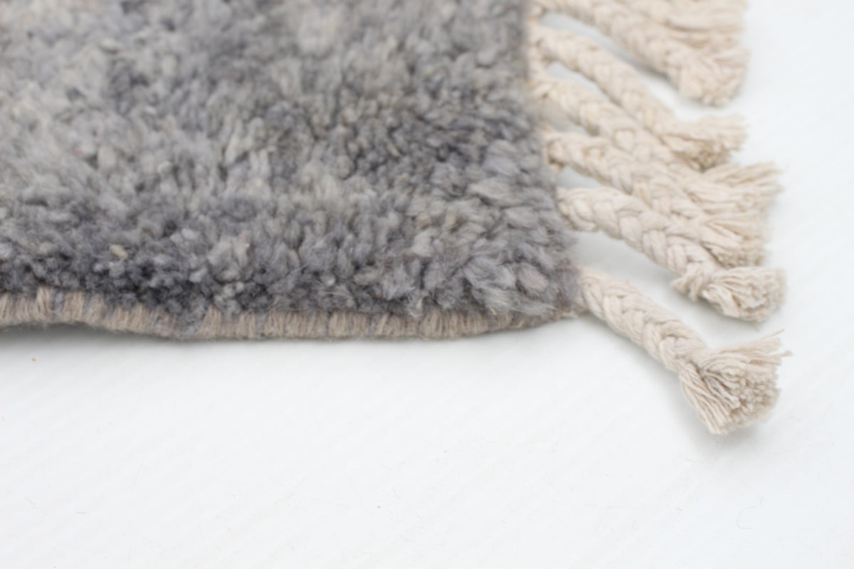 Tapis _ Beau Gabbeh Gris (8,1 x 10,6)