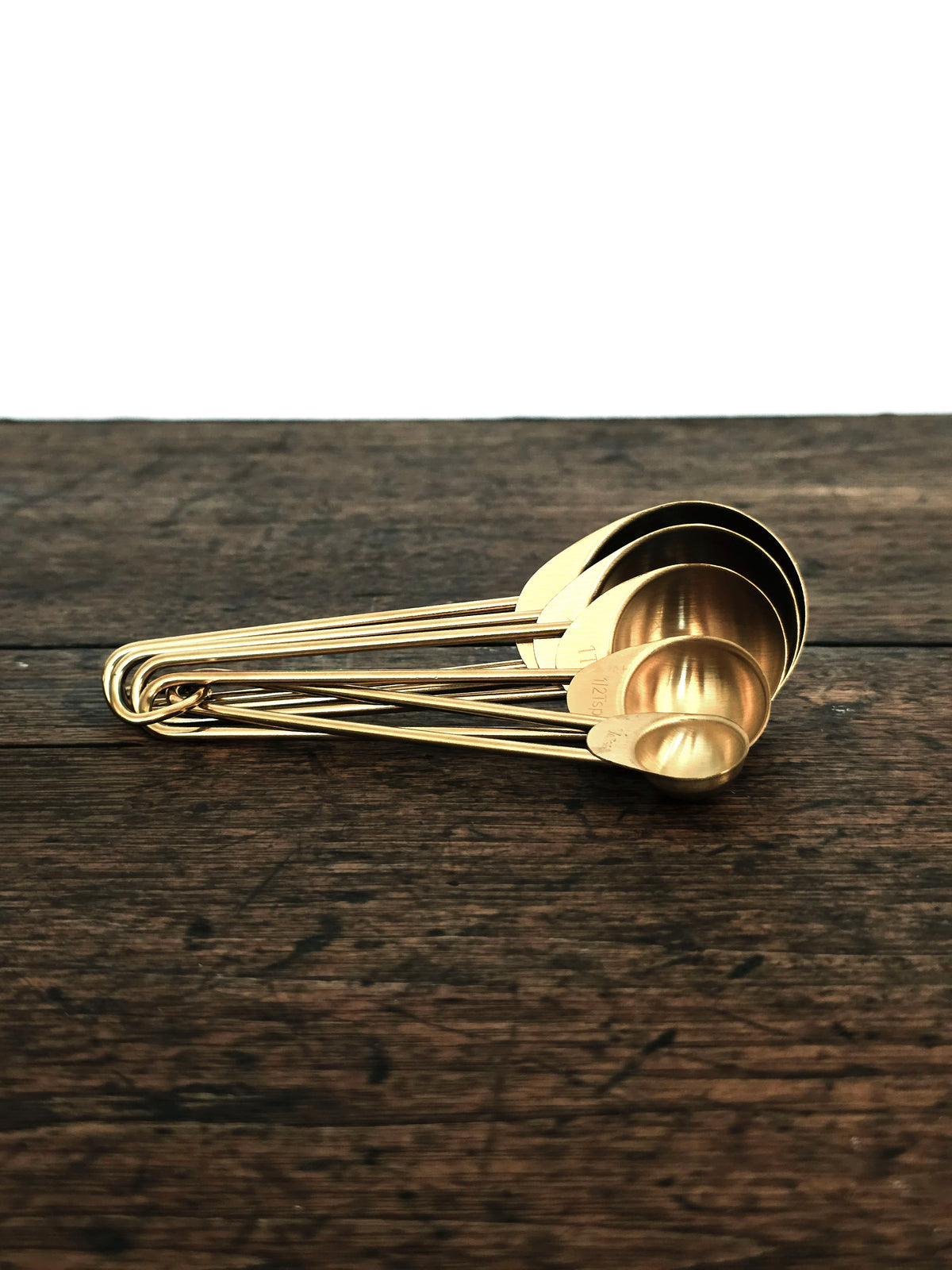 Tableware _ Gold measuring spoons