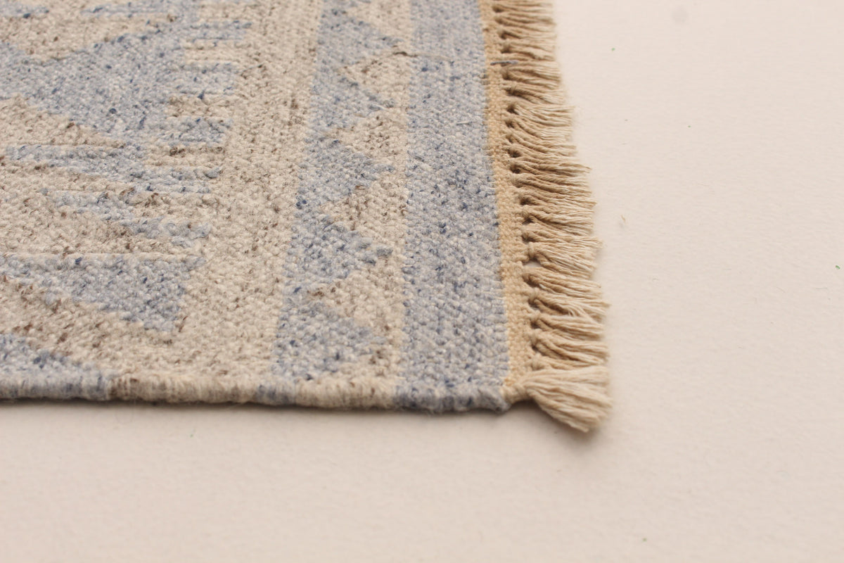 Tapis _ Beau Kilim Bleu (4,11 x 7,11)