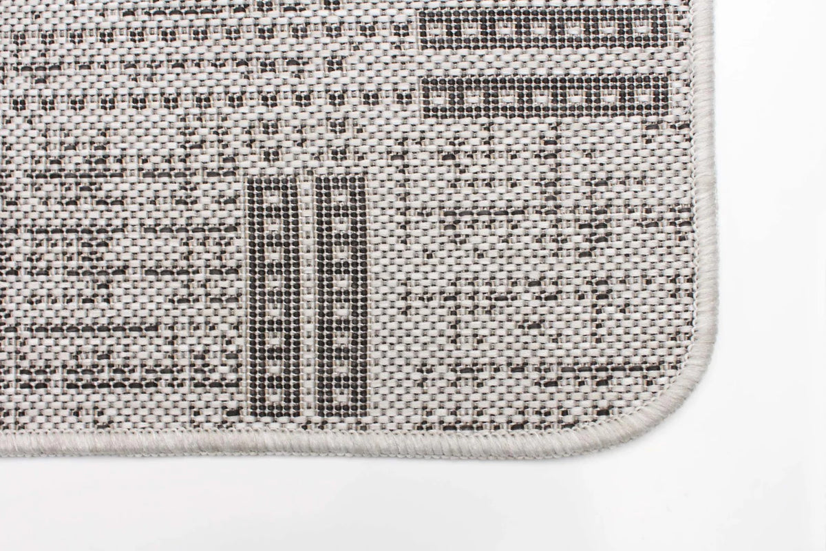 Tapis _ Solea Grey Polypropylene (2'2" x 3'11")