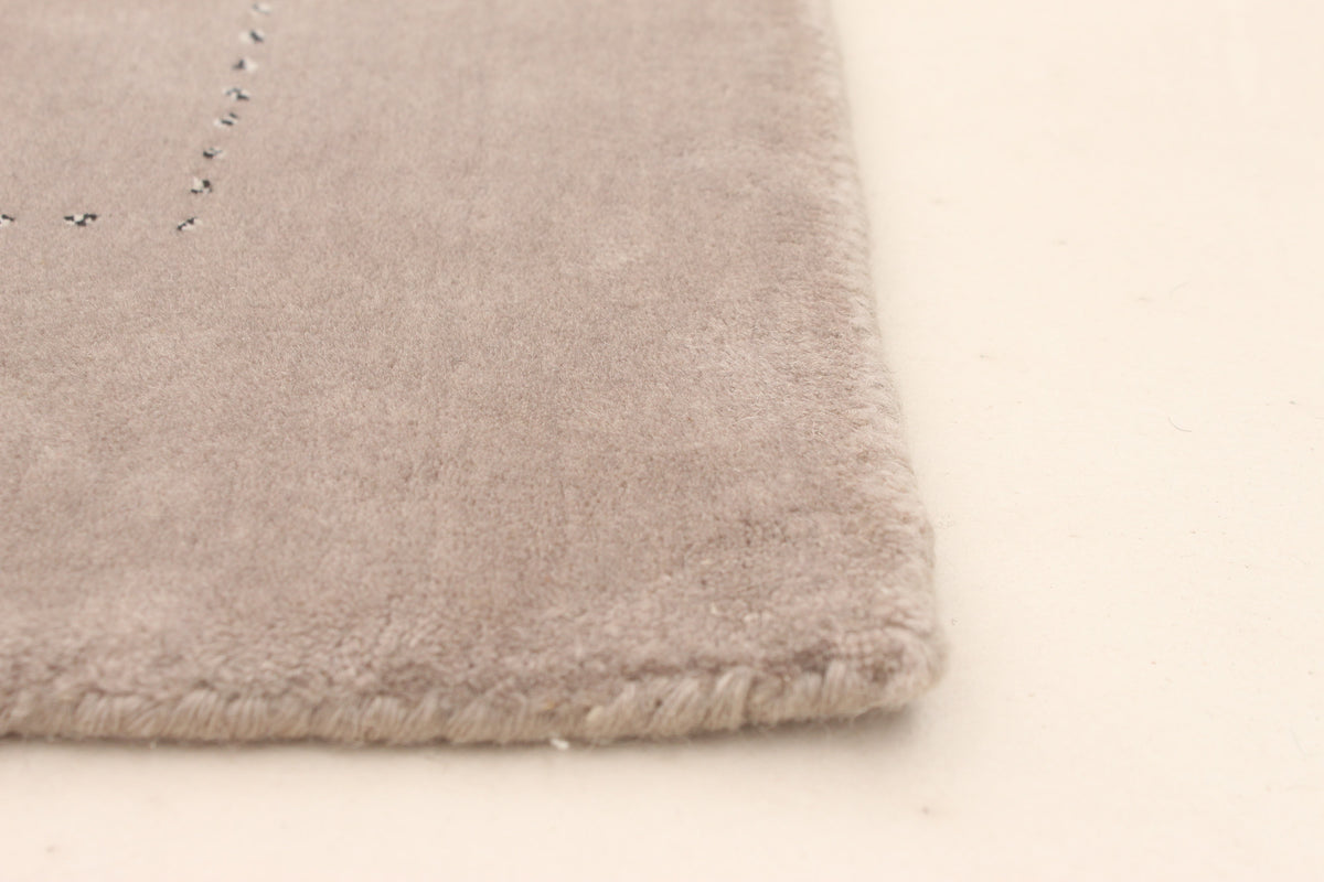 Tapis _ Joli _ Gabbeh Gris (4'7" x 6'7")