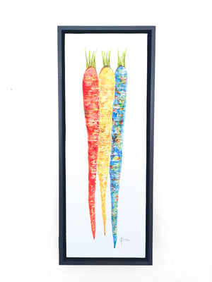 Art _ Diane Auger _ Carottes montées sur cadre petit _ Sur demande