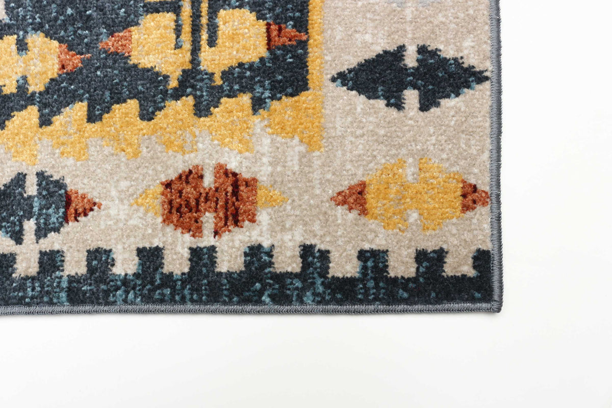 Tapis _ Fibres synthétiques _ Aqua Mozaic (3' x 5')