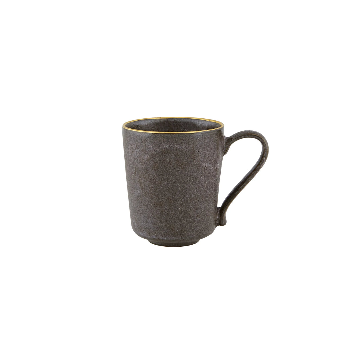 Vaisselle _ Élégante _ Goldstone bronze _ Mug en grès avec anse