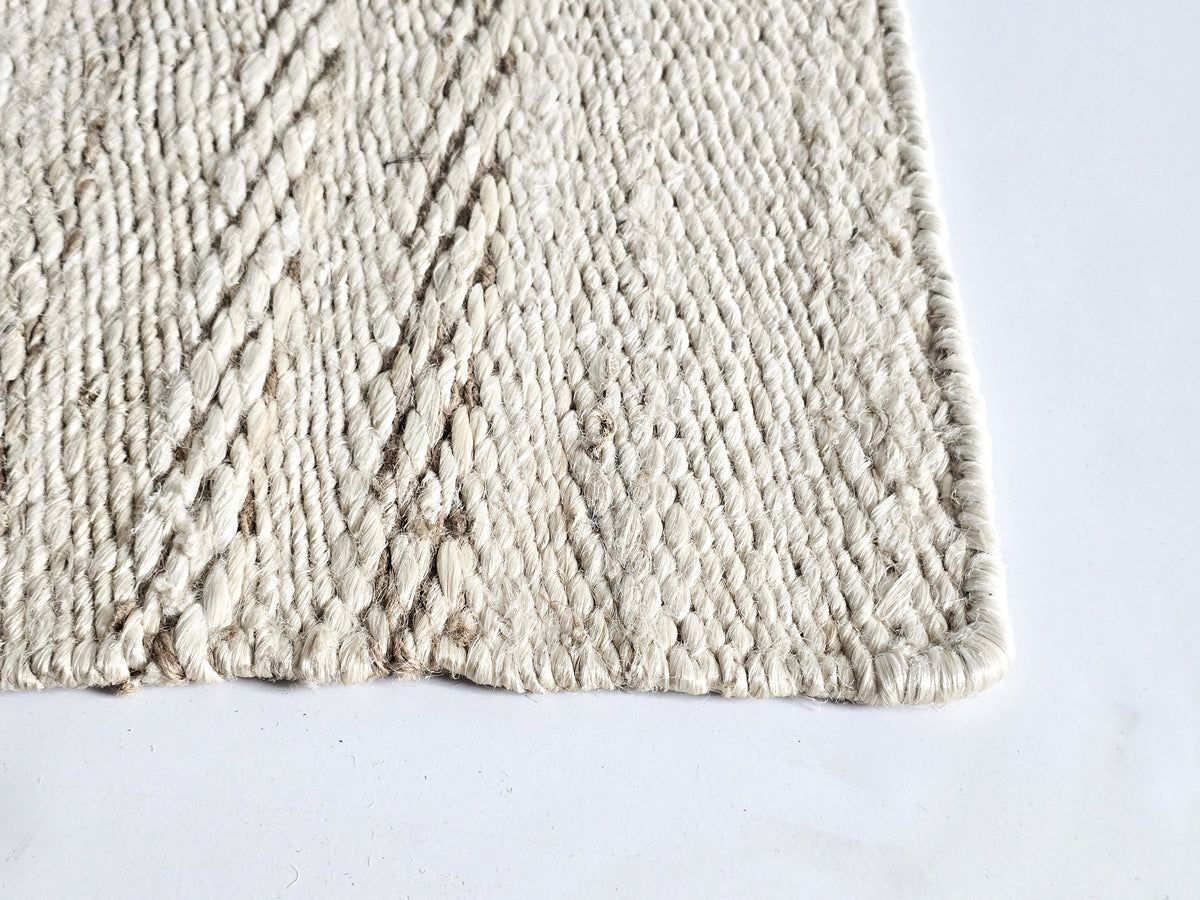 Tapis _ Petit ivoire et gris clair (2 x 3)