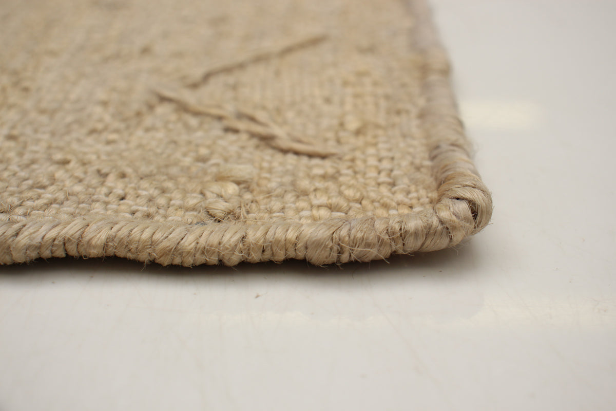 Tapis _ Beau Kilim Jute Blé (5,1 x 7,1)