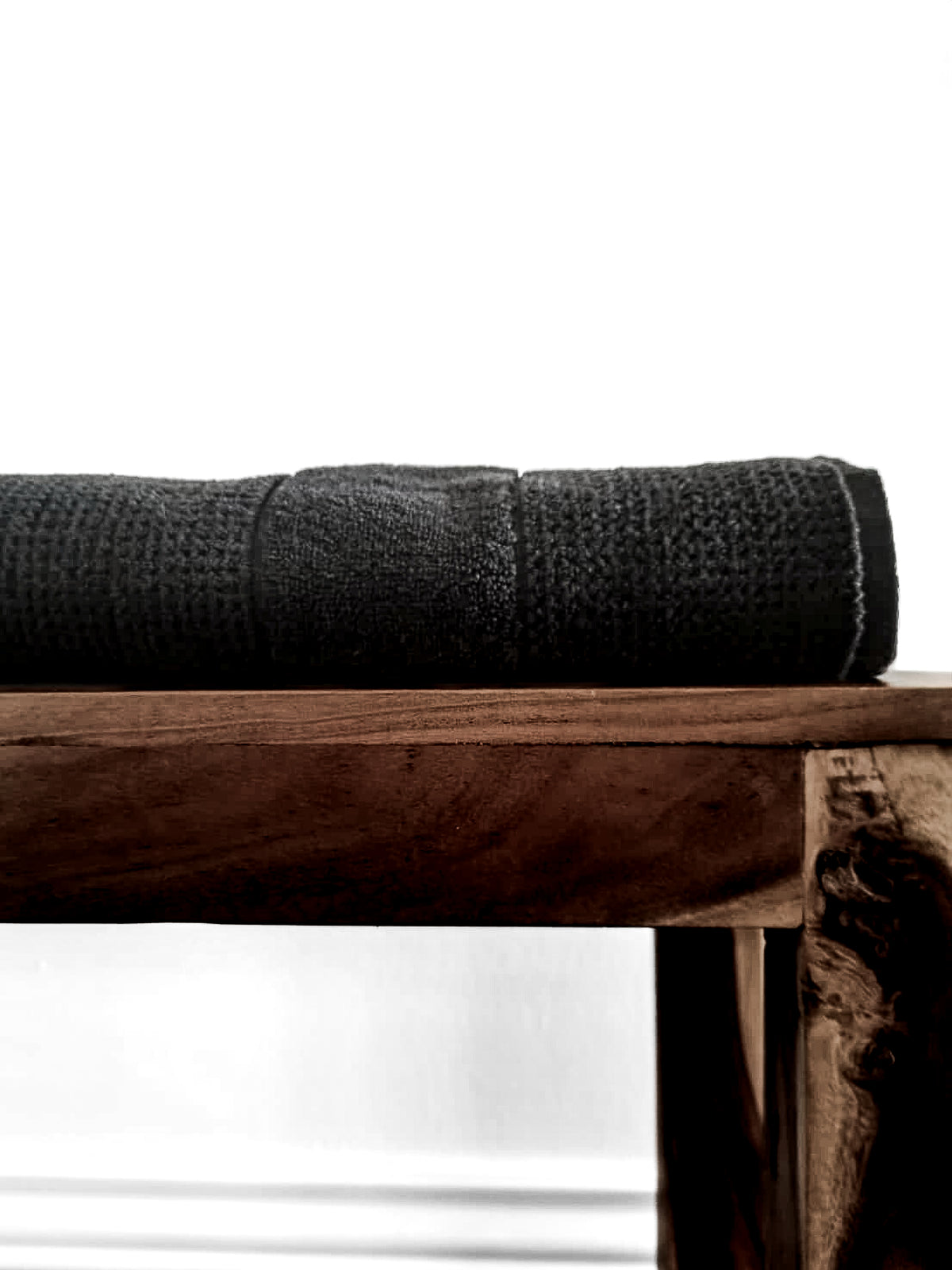 Linge de maison _ Serviette de bain _ Noir (Baveno)