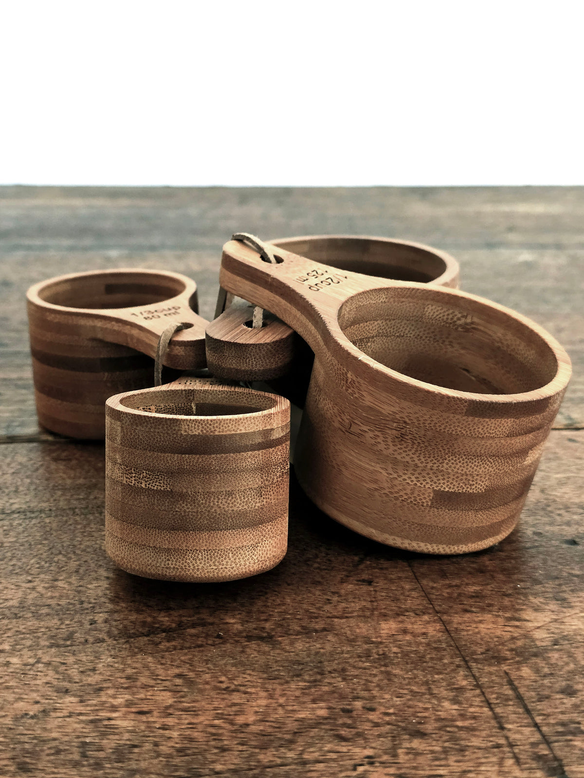 Tableware - Bamboo measuring cups