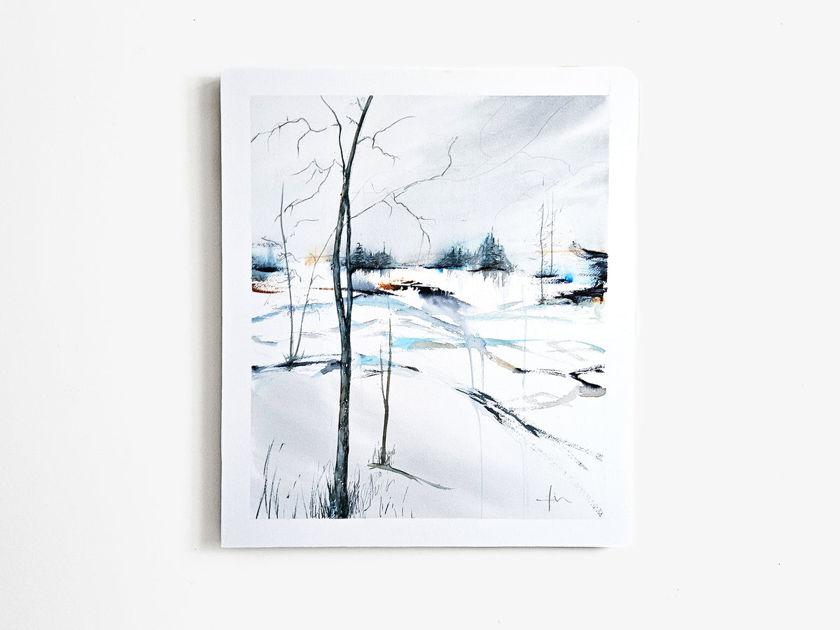 Art _ Diane Auger _ Hiver _ Sur demande