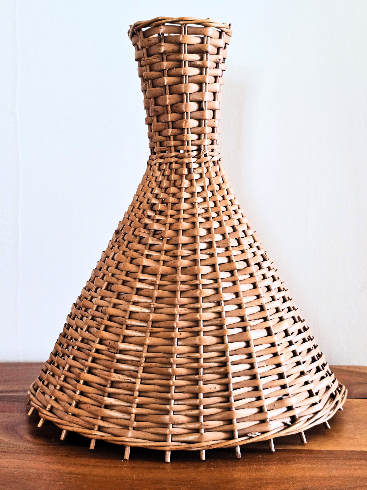 Luminaires _ Abat-jour vintage en osier