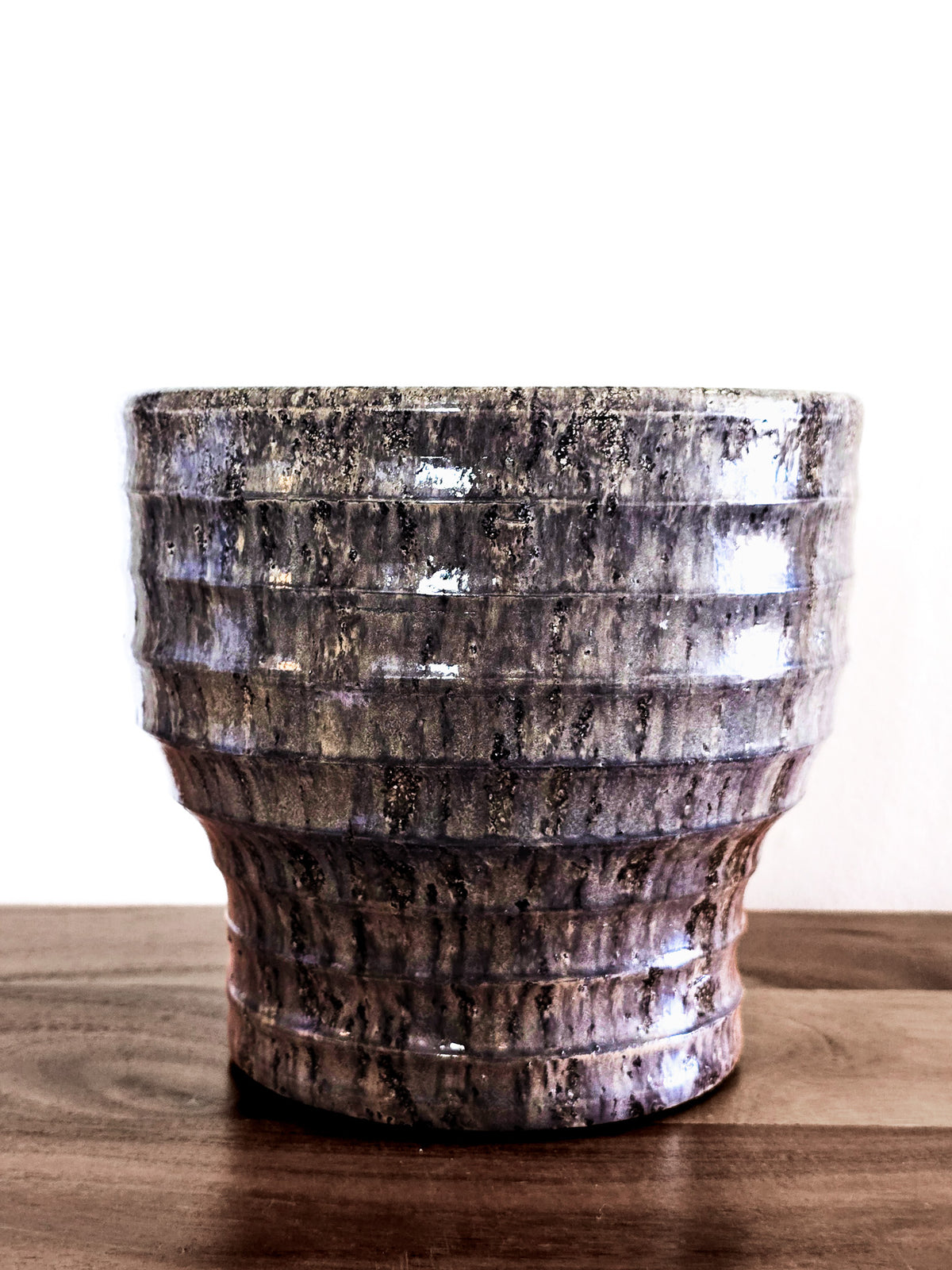 Accessoires _ Cache-pot gris foncé