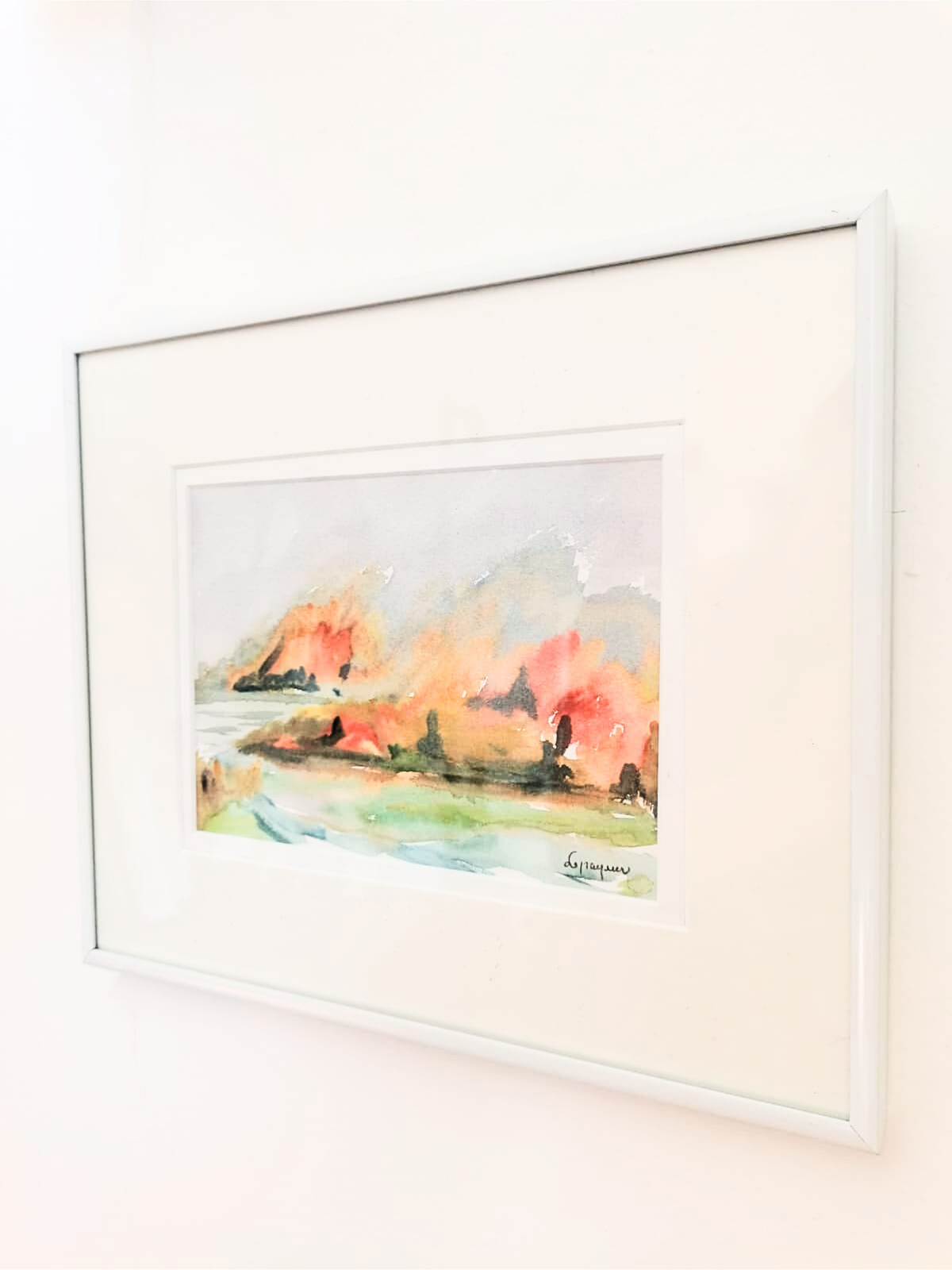 Art _ Small colorful watercolor