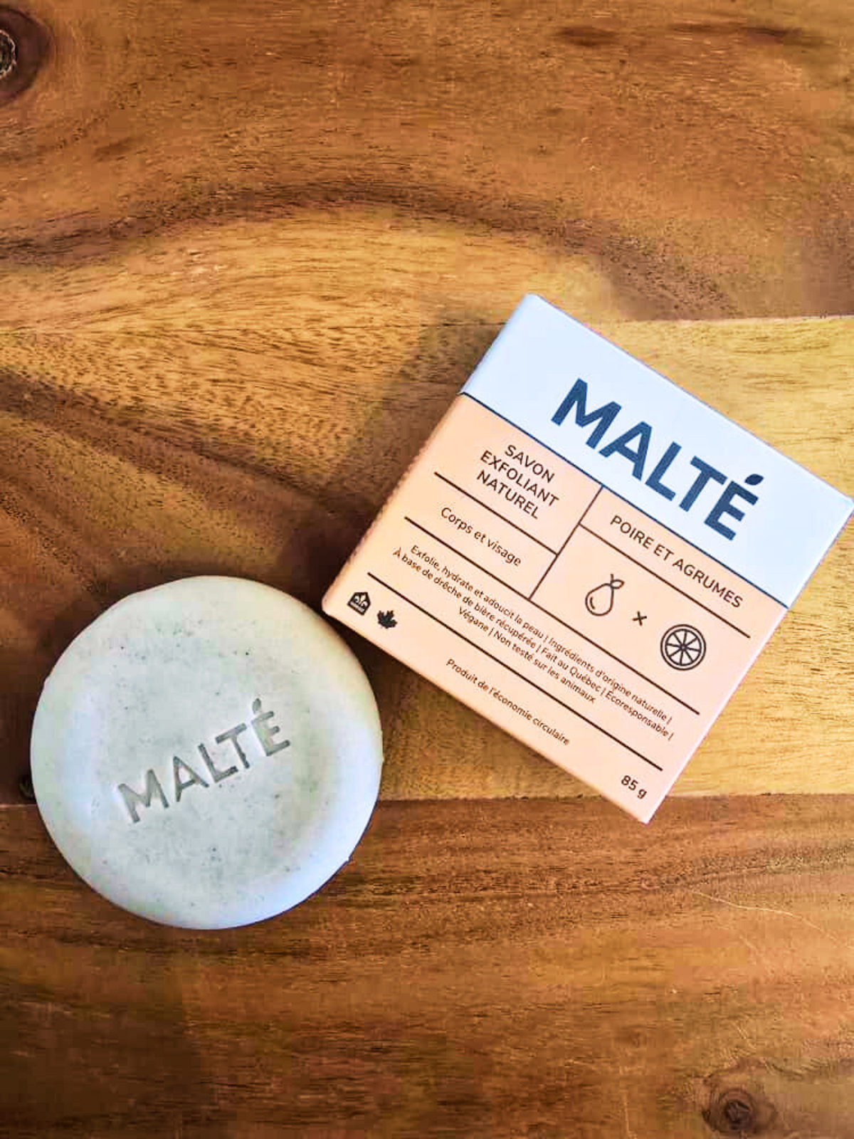 Body _ Malté _ Pear bar soap