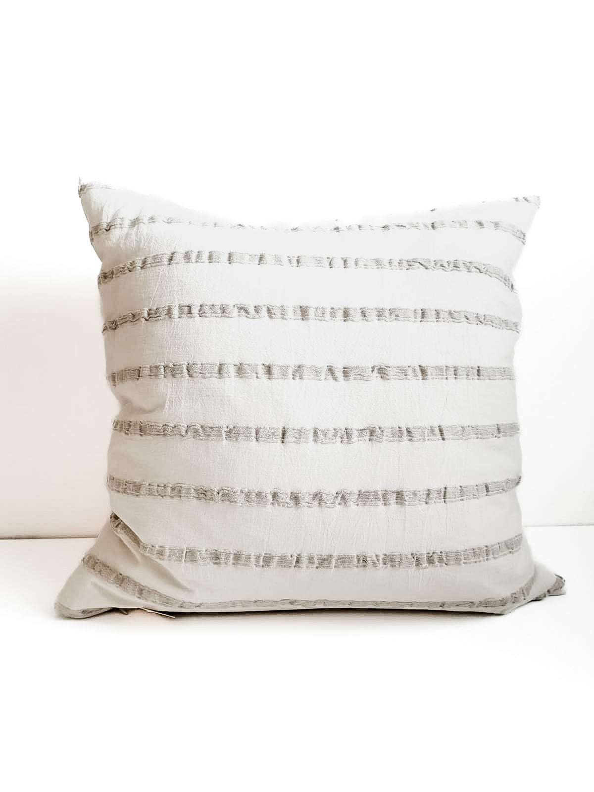 Cushion from Greece _ Beautiful vanilla cotton