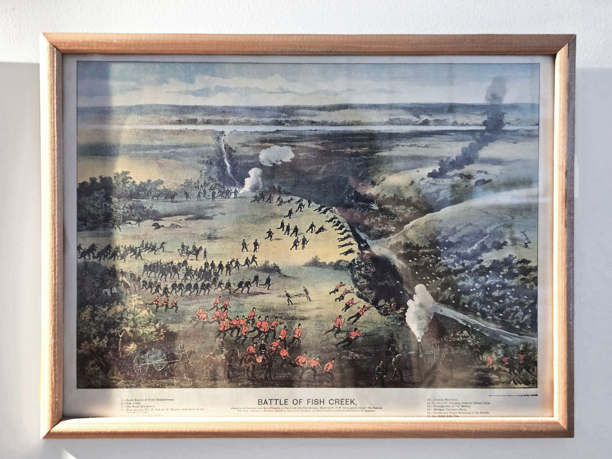 Art _ Artiste inconnu _ Battle of Fish Creek