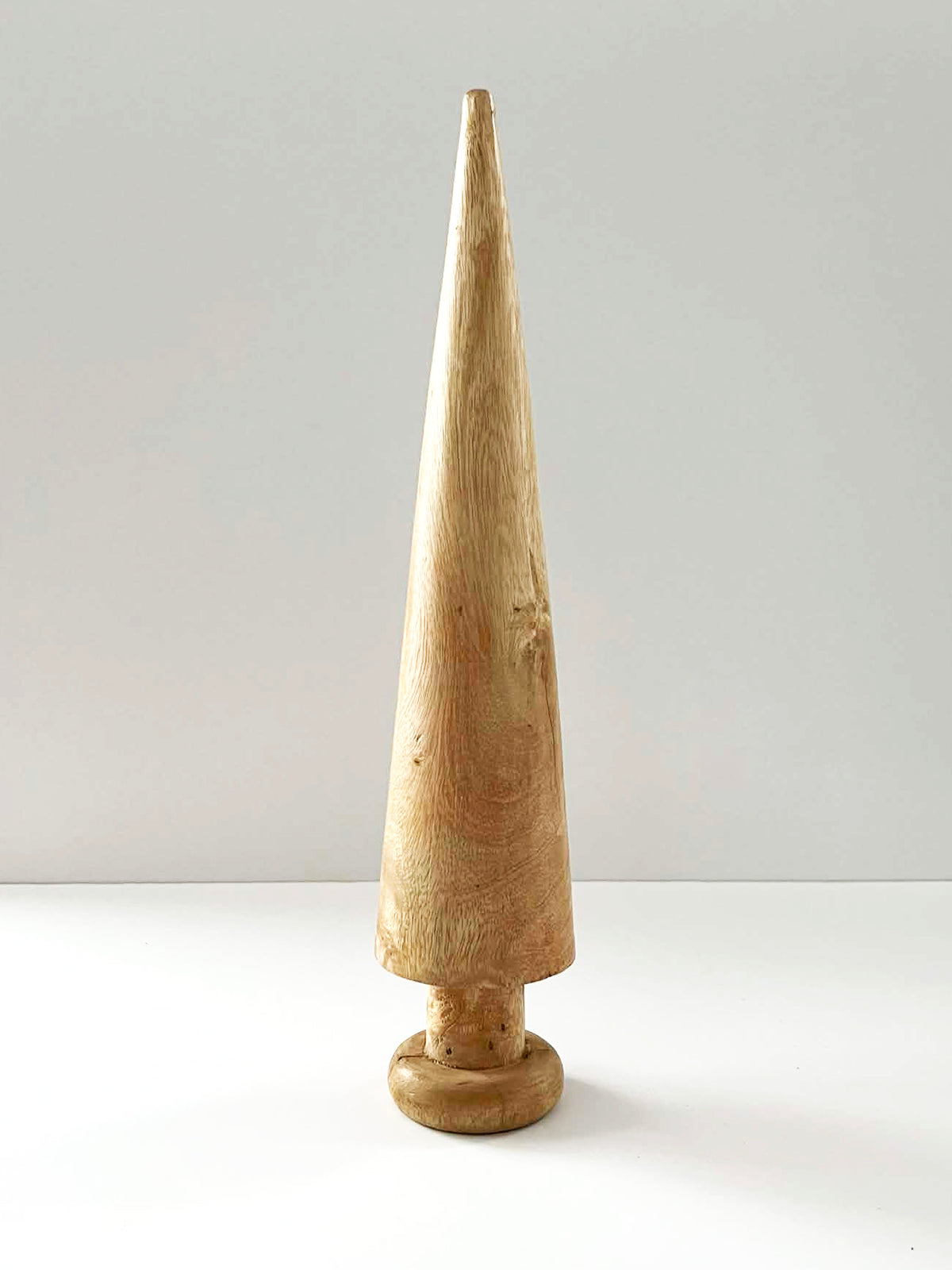 Christmas decorations - Tapered wooden Christmas trees