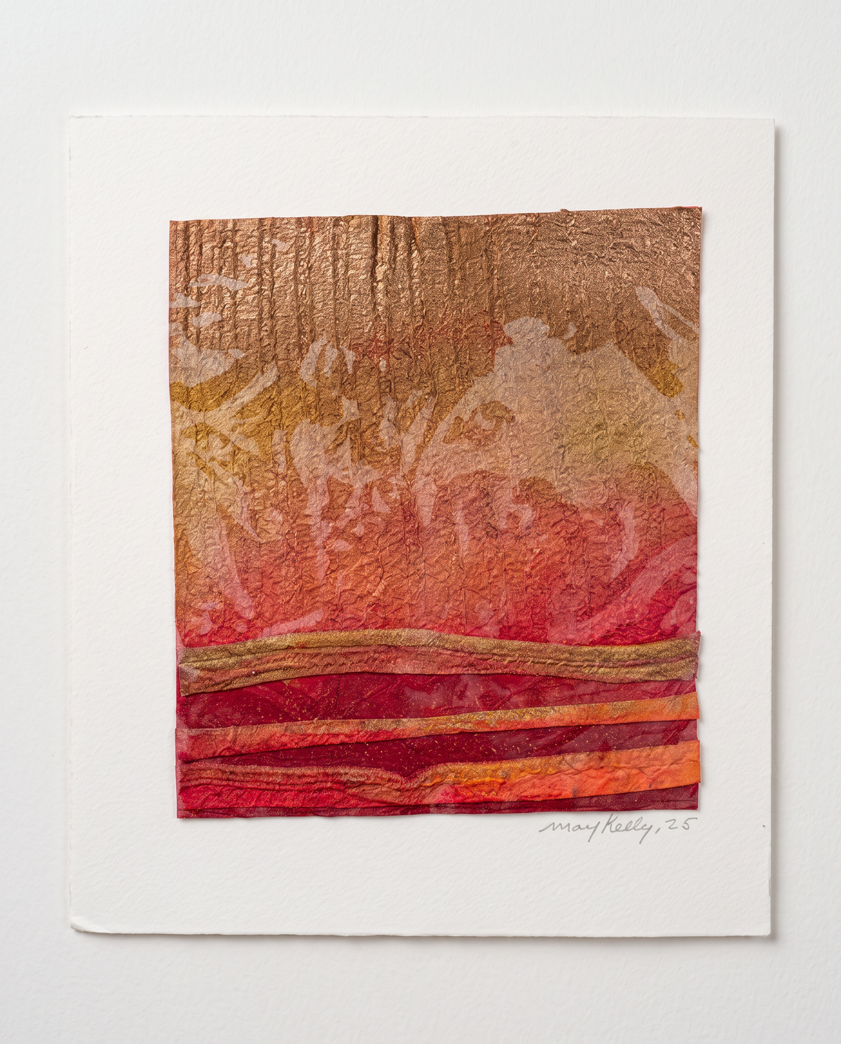 Art _ May Kelly _ Red Relief Landscapes
