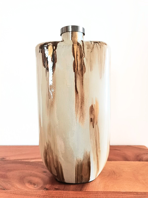 Accessories _ Decorative chocolate and beige jug
