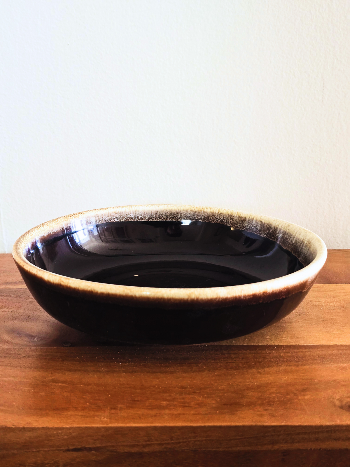 Tableware _ Large brown bowl