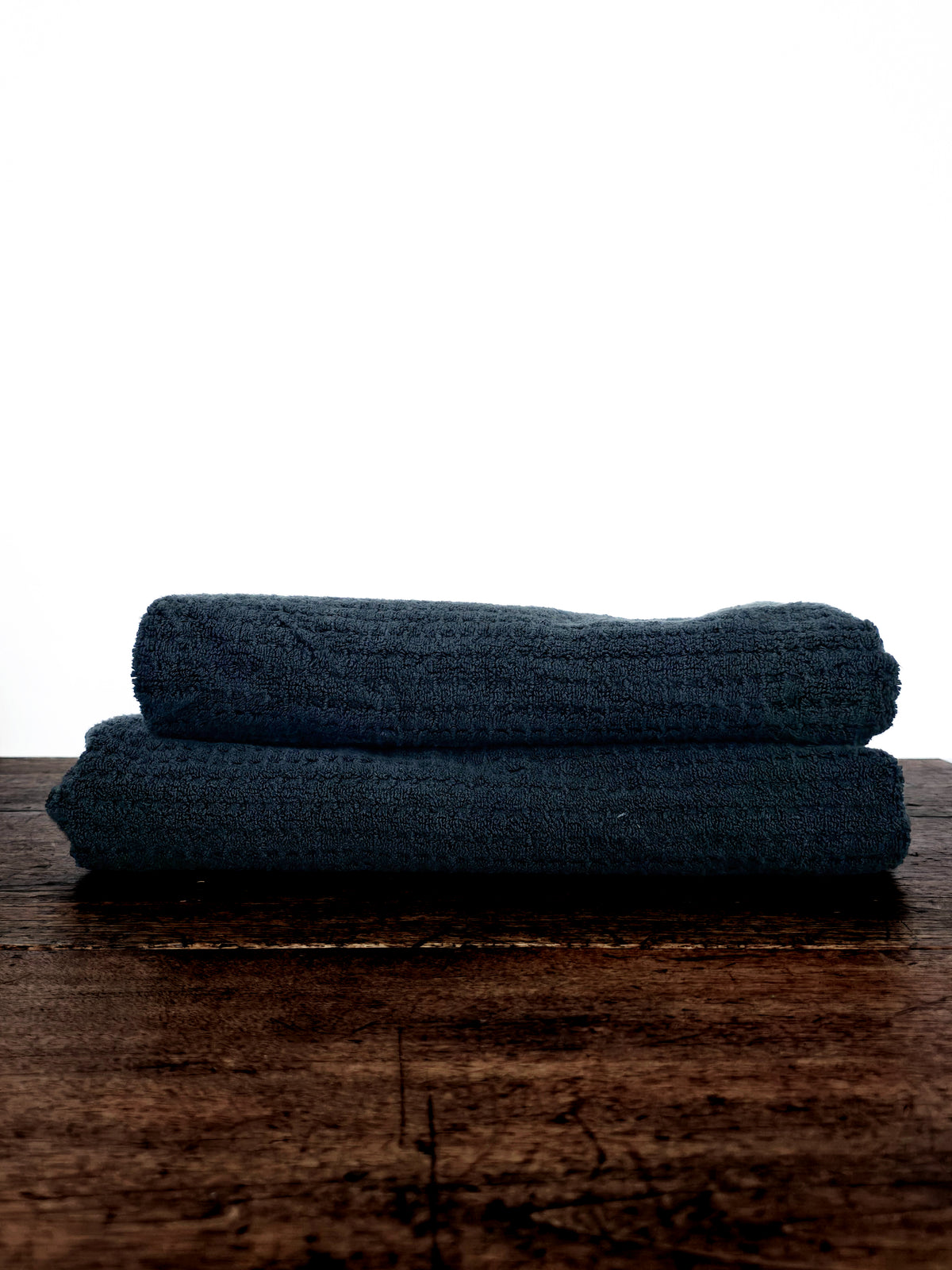 Linge de maison _ Serviette de bain _ Gaufrées noires