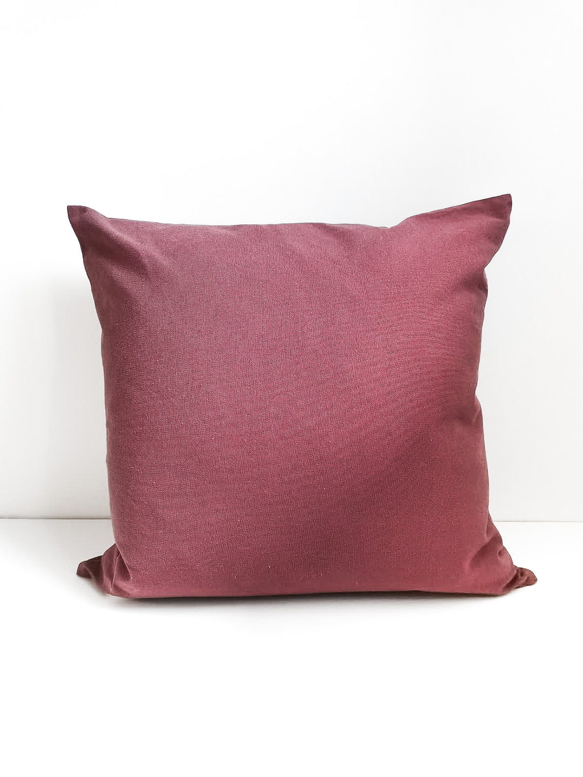 Cushion from Greece _ Beautiful raspberry woven cotton