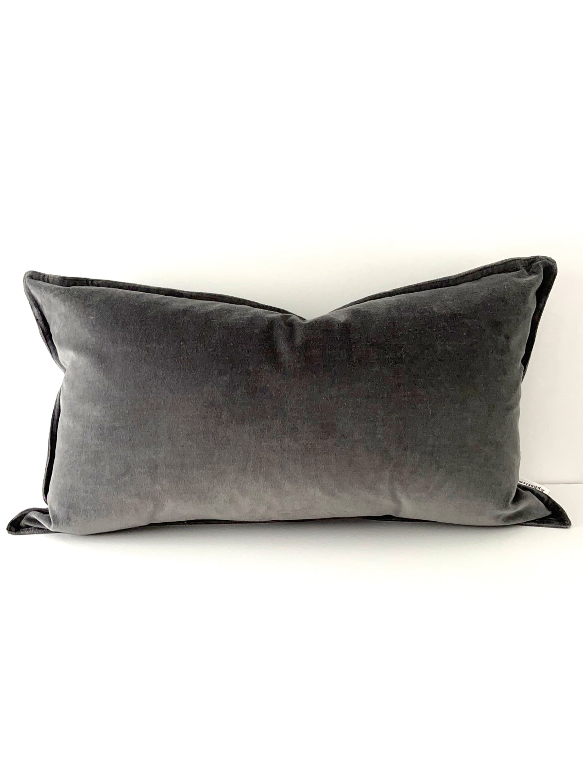 Coussin _ Gris velours