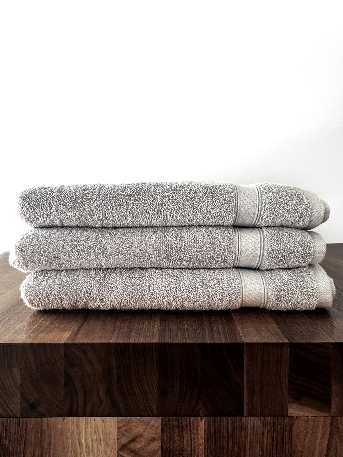 Linge de maison _ Serviette de bain _ Plush gris moyen