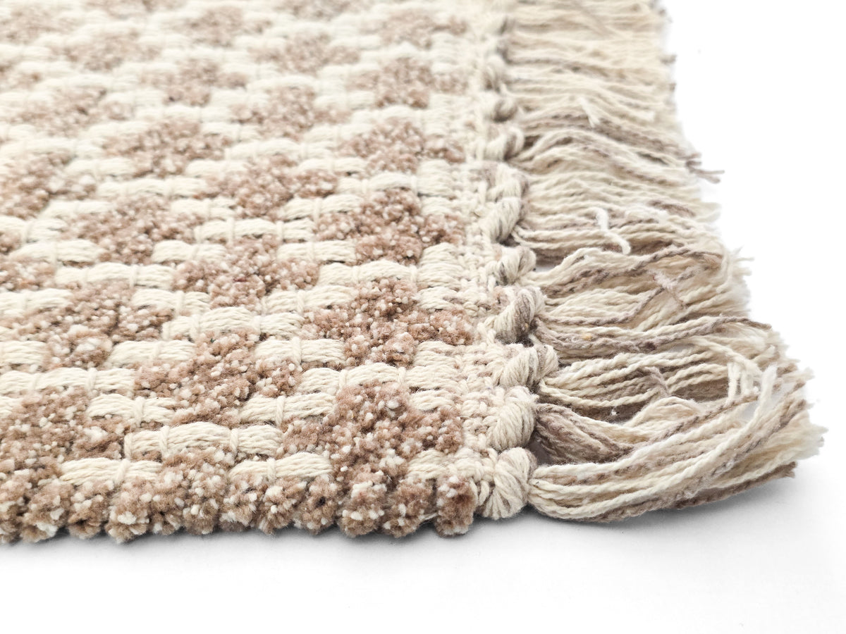 Rug _ Small cream cotton (2' x 3')