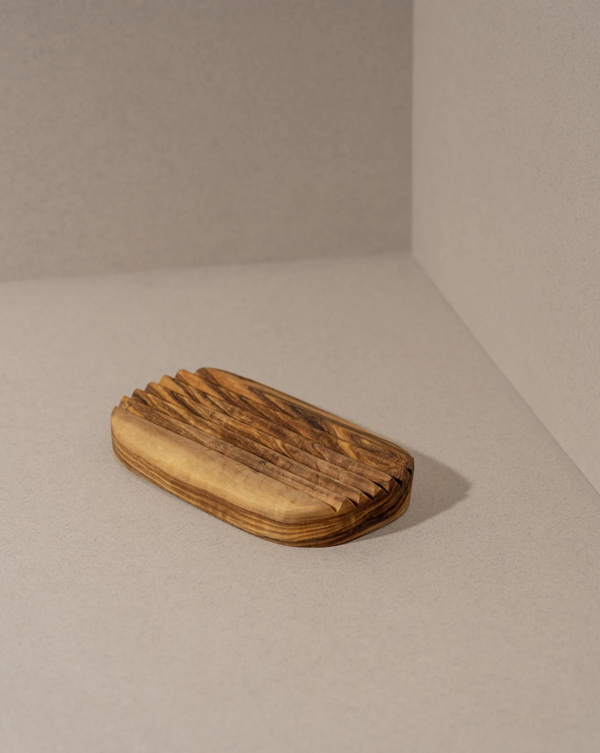 Accessories _ Gharyan _ Olive wood soap dish