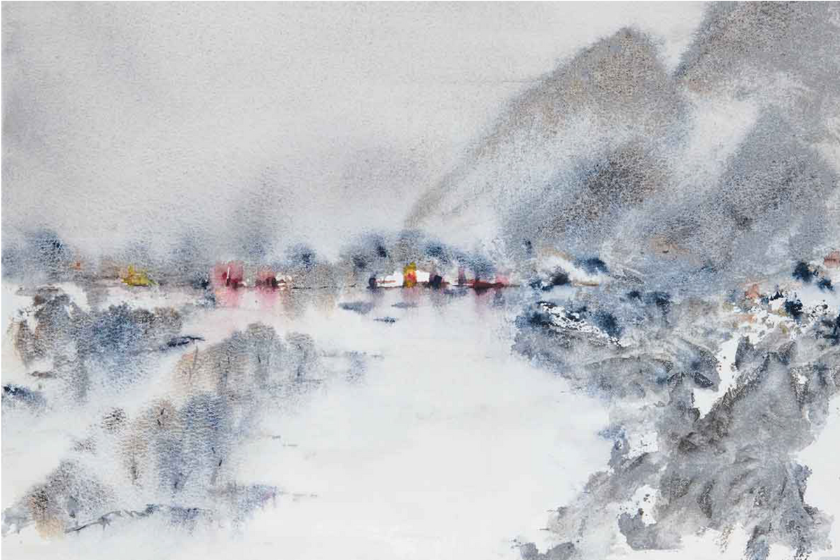 Art _ Carmen Altamirano _ Fjords et forêt