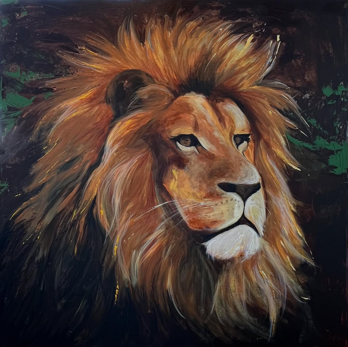 Art _ Sandrine Leduc _ Lion