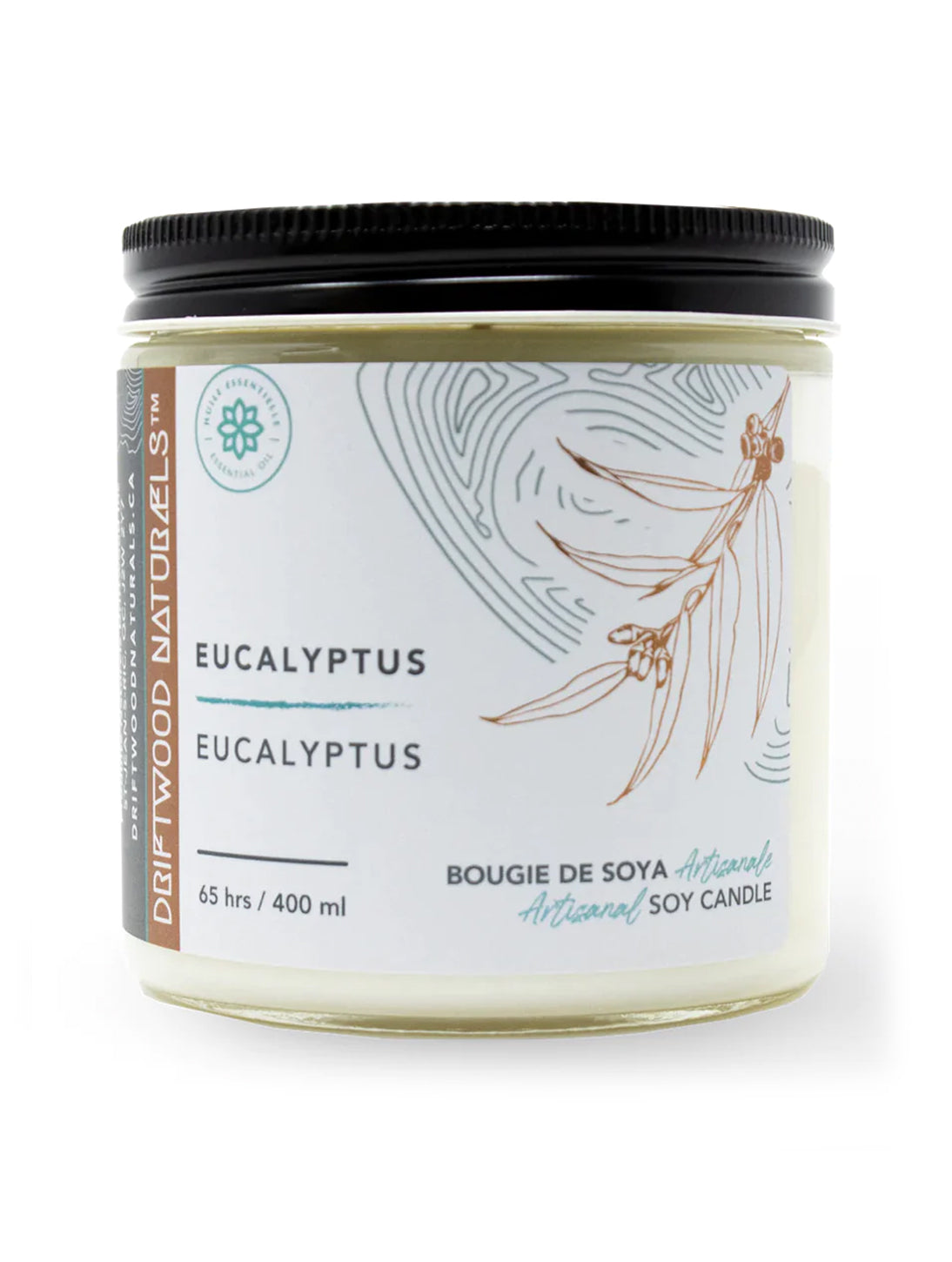 Accessoires _ Driftwood _ Chandelle odorante _ Eucalyptus