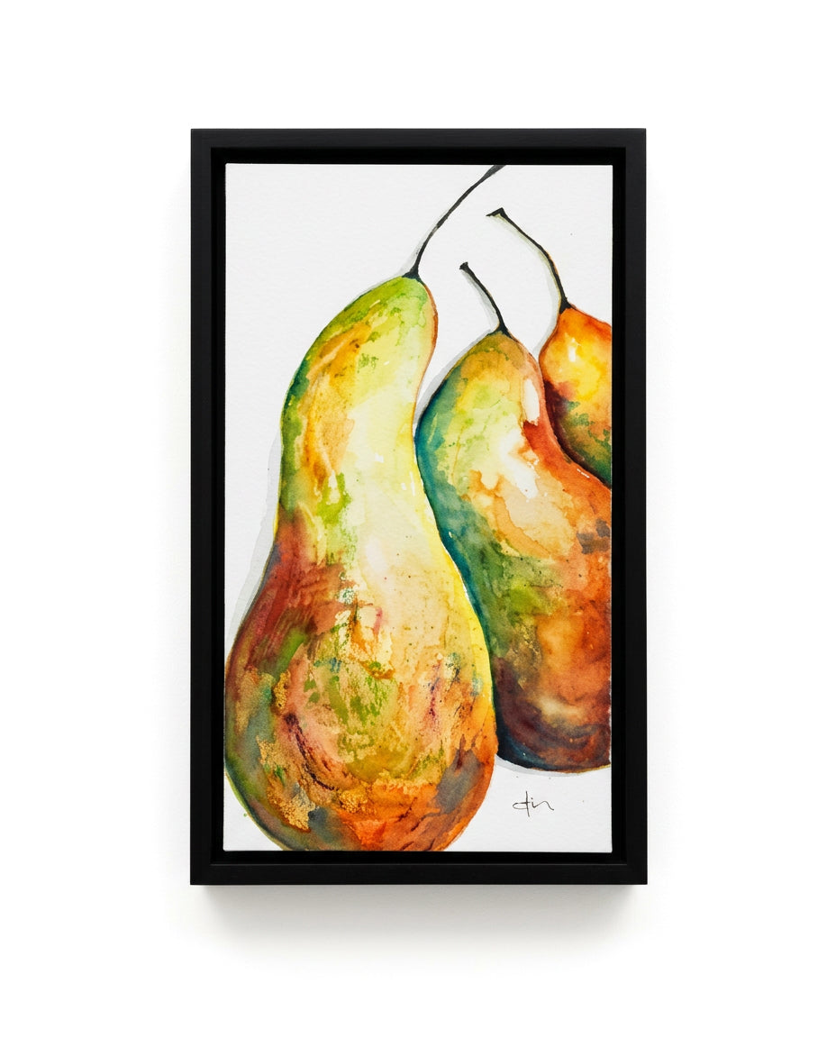 Art _ Diane Auger _ Poires _ Grandes
