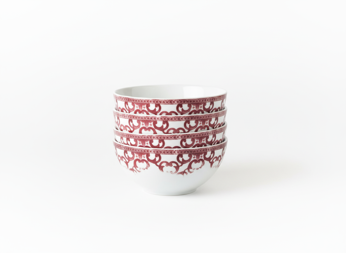 Tableware _ Timeless _ Red bowls