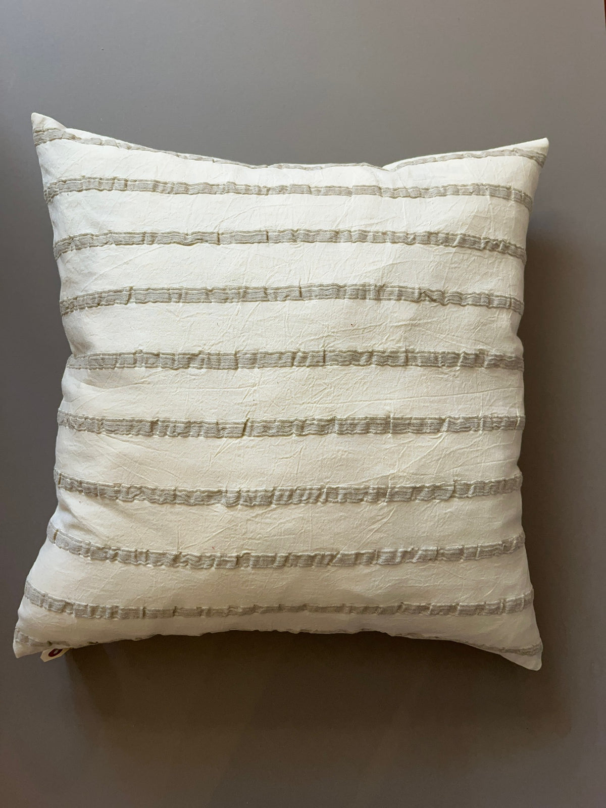 Coussin de Grèce _ Beau coton vanille
