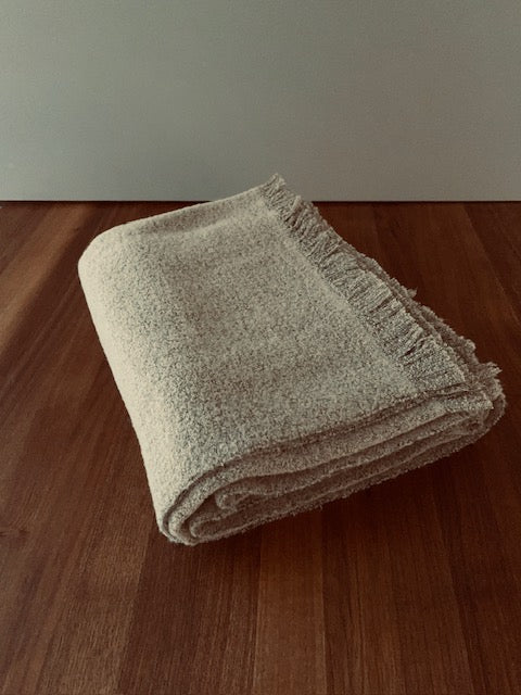 Accessories _ Tan wool throw