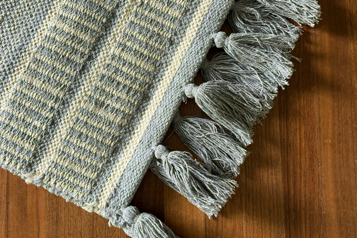 Rug _ Small _ Grey-blue (27 x 45)