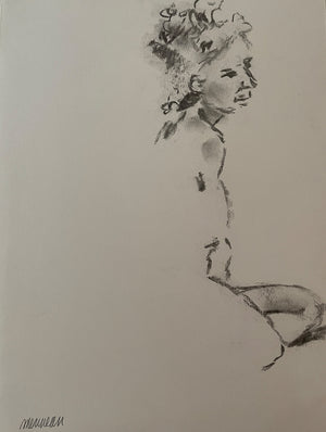 Art _ Lyse Mérineau _ Nude black line