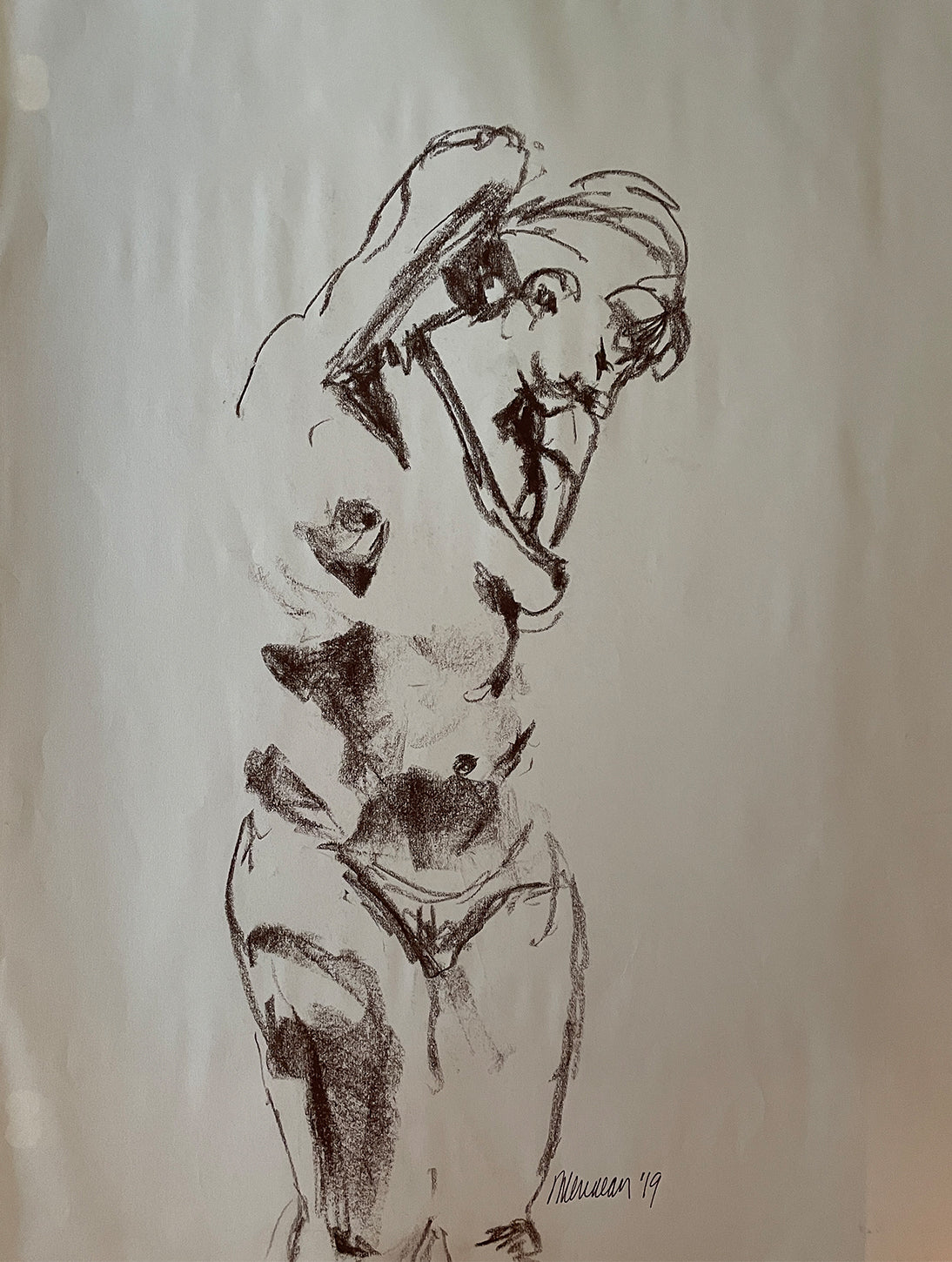 Art _ Lyse  Mérineau _ Nu brun